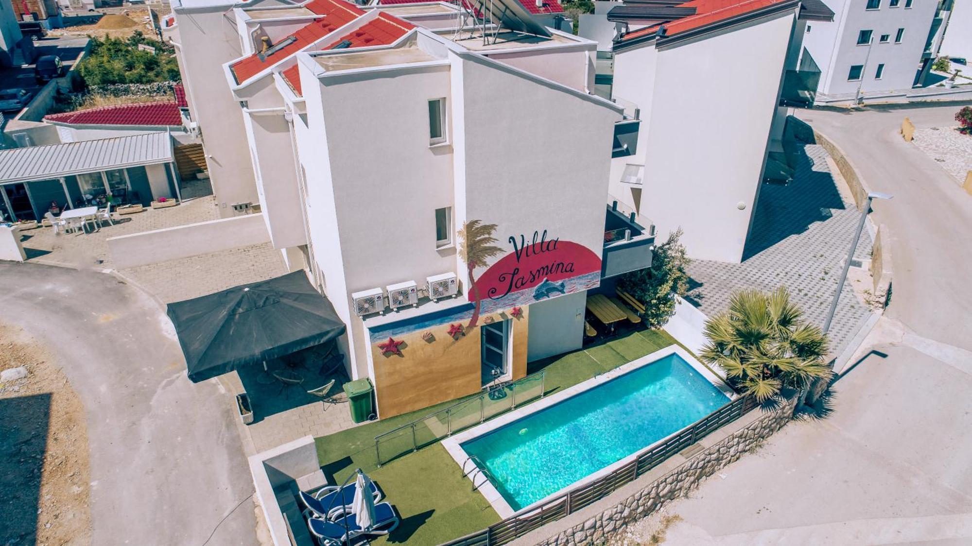 Villa Jasmina Novalja Bagian luar foto